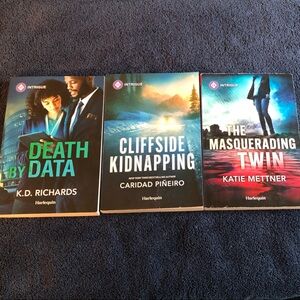 Harlequin INTRIGUE romance novels